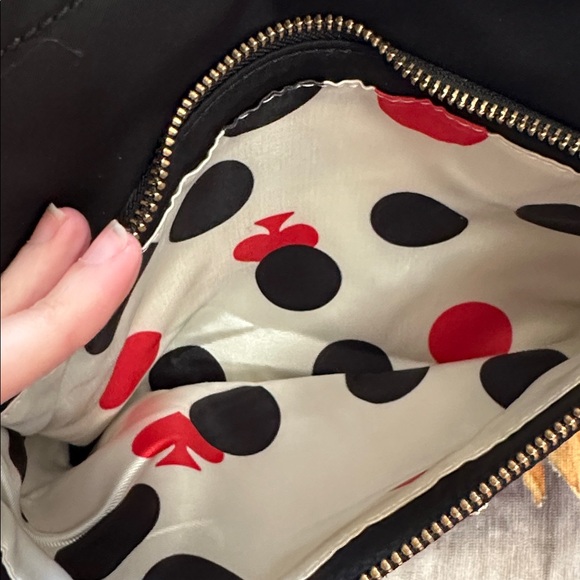 Pre loved Kate Spade Nylon Black Crossbody Bag. - Picture 4 of 8